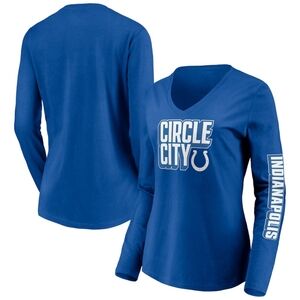 Indianapolis Colts Circle City Long Sleeve V-Neck T-shirt